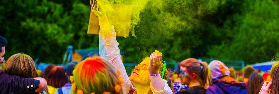 Festival of Colors (kleurenblind) - CC0 Creative Commons Pixabay