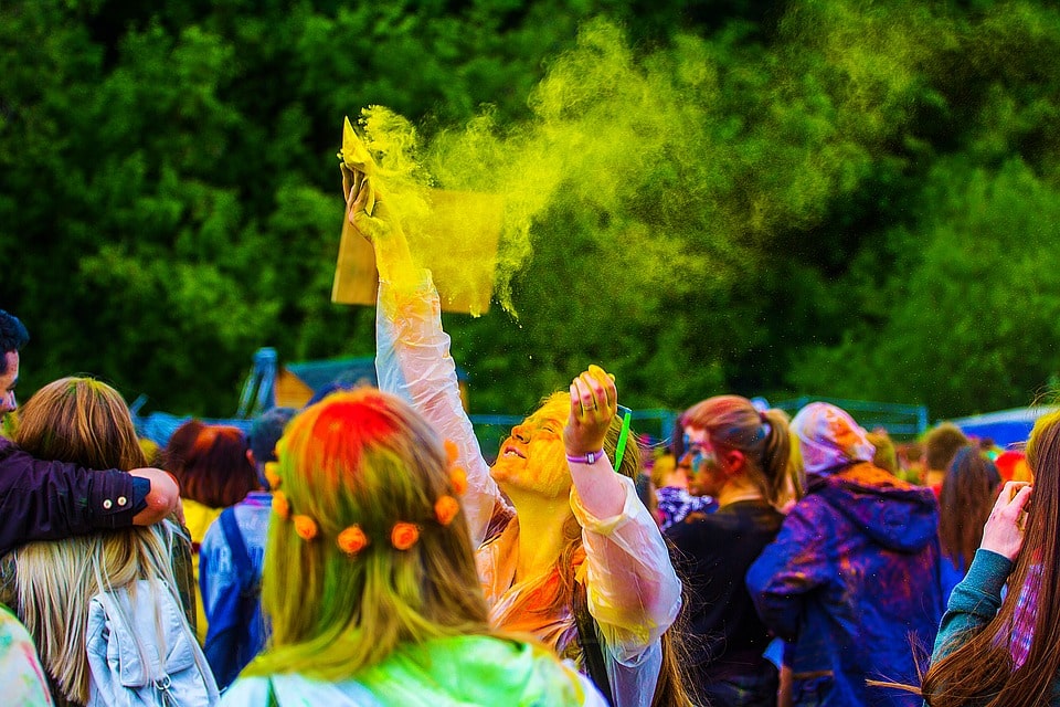 Festival of Colors (kleurenblind) - CC0 Creative Commons Pixabay