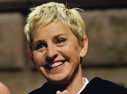 Ellen DeGeneres - Credits Tulane PR - Wikimedia Commons (CC BY 2.0)