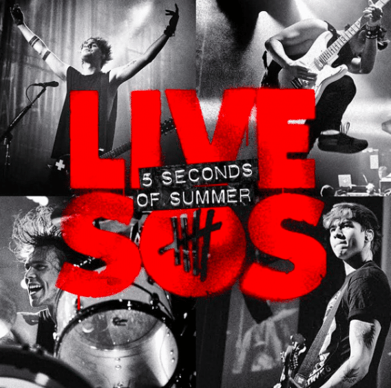 Albumcover: 5 Seconds of Summer (5SOS) - LIVESOS