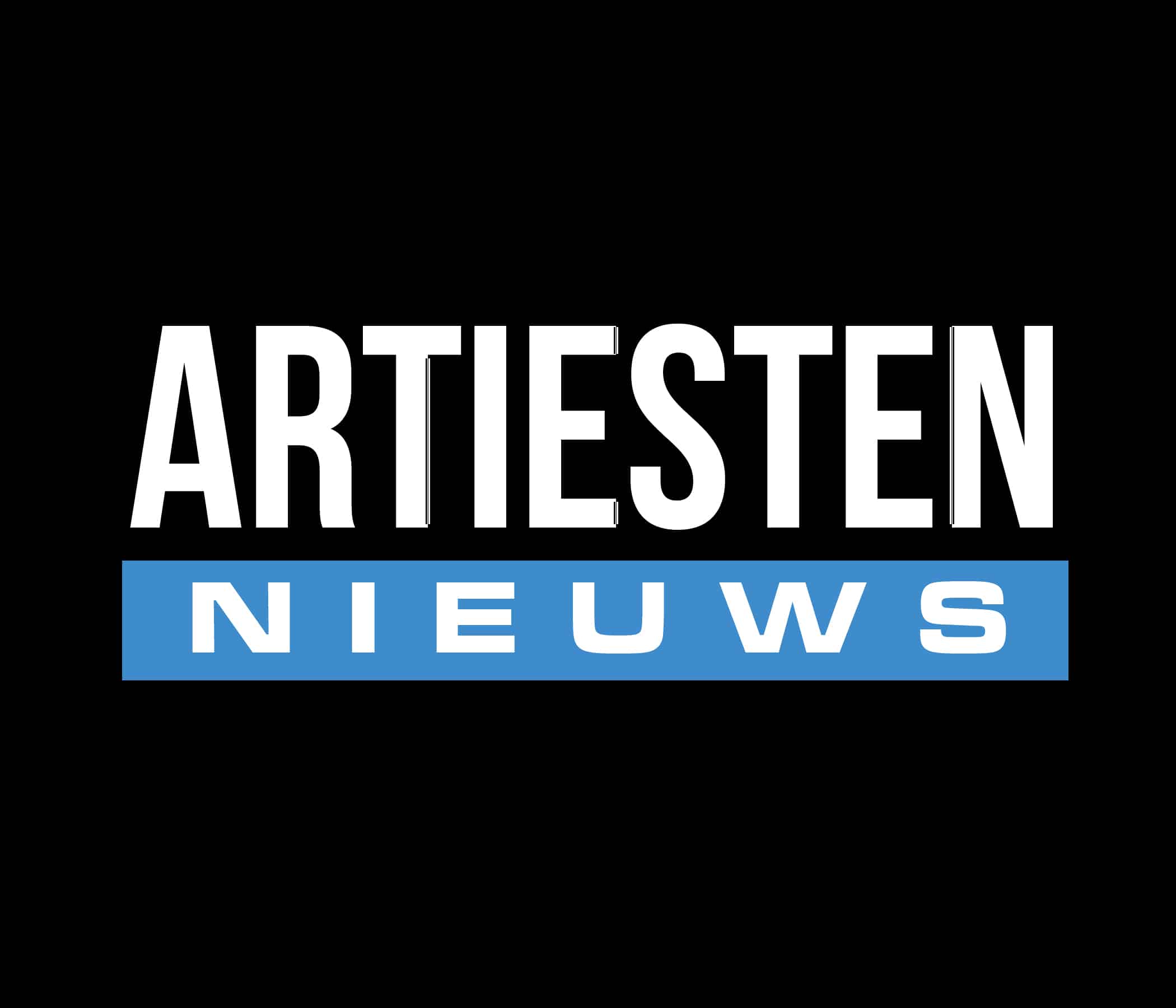 artiesten en bands promoten, Logo Artiesten Nieuws - Zwart Groot (ArtiestenNieuws)