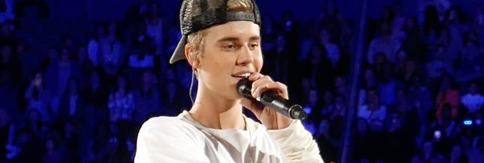 Justin Bieber - Fotocredits Lou Stejskal (Wikimedia Commons)