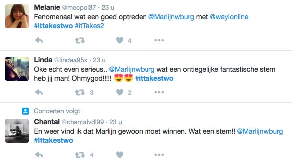 twitterraars it takes 2