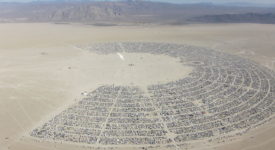 Burning Man - Credits: Kyle Harmon | wikimedia commons