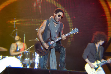Lenny Kravitz op Kralingen Stamping Ground