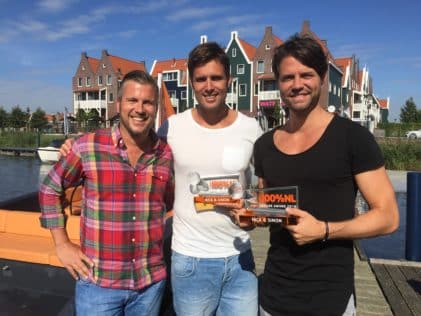 Nick en Simon ontvangen 100% NL Oeuvre Award (Bron: Persbericht 100% NL)