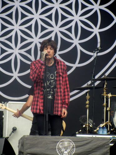 Frontman Oliver Sykes - Foto: Kartien Luinenburg