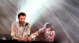 Stephen and David Dewaele (Soulwax) - Fotocredits Bertrand (Wikimedia Commons)