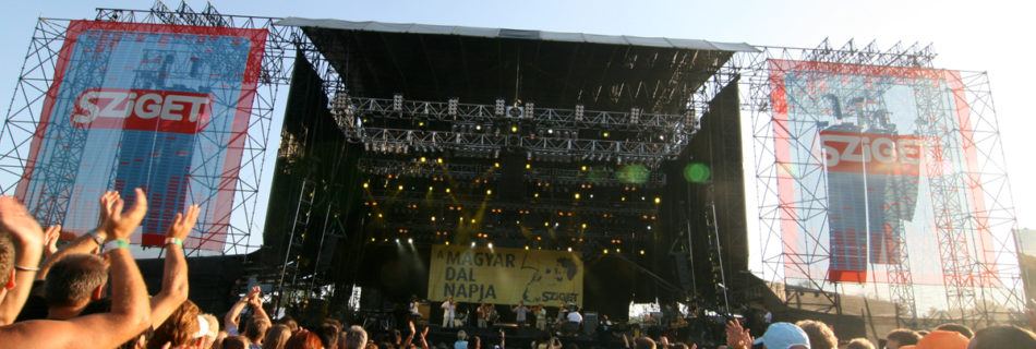 Sziget festival - Fotocredits Gergely Csatari (Wikimedia Commons)