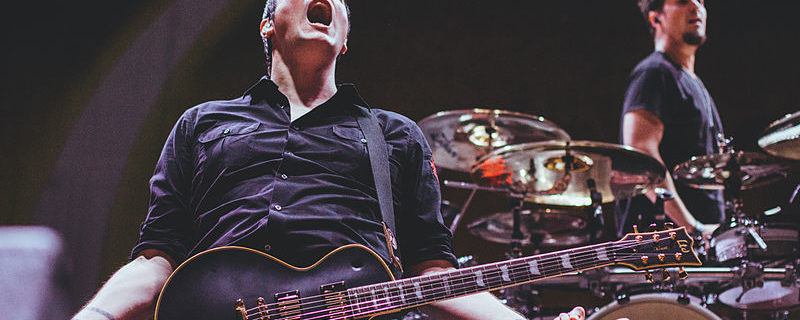 Breaking Benjamin - Foto Abby Gillardi - bron: Wikimedia Commons