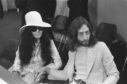 Yoko Ono en John Lennon (Imagine) - Foto Joost Evers (Wikimedia)