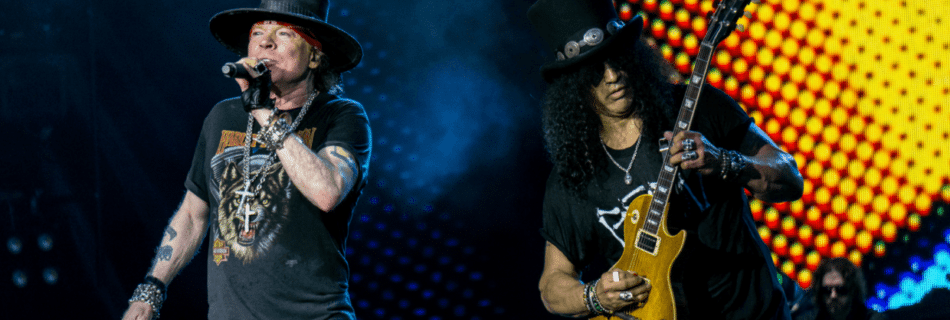 Axl Rose & Slash (Guns N' Roses) - Foto Raph_PH (Flickr, CC BY 2.0)