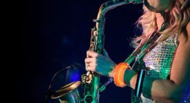 Candy Dulfer - Foto: Andreas Lawen (Wikimedia Commons)