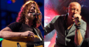 Chris Cornell en Chester Bennington - Foto eigen creatie, origineel van Focka en Gansb (Flickr en Wikimedia)