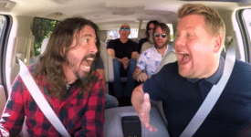 Foo Fighters Carpool Karaoke - YouTube screenshot