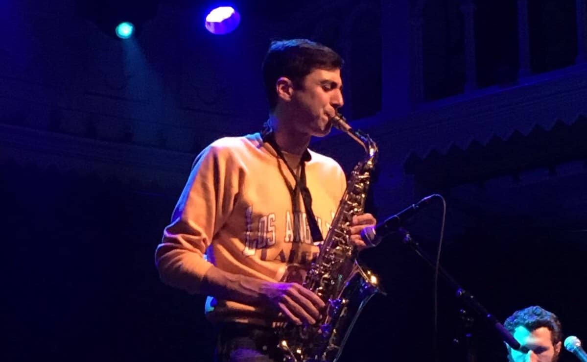 Joey Dosik (Vulfpeck) live in Paradiso (2017) - Fotocredits: Pieteke Dik (ArtiestenNieuws)