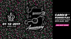 Encore 5 Year Anniversary - Bron: BAAS persbericht