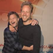 Diggy Dex en JW Roy tijdens Buma NL Awards 2017 - Fotocredits: Shali Blok (ArtiestenNieuws)