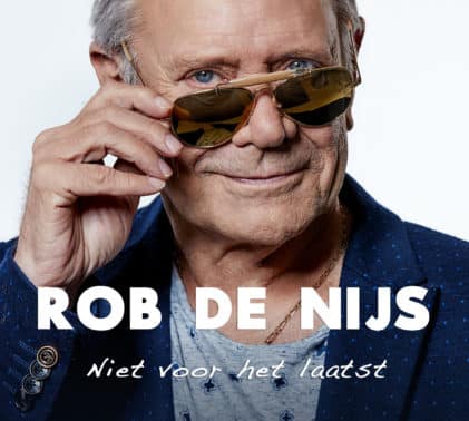 Rob de Nijs - Niet Voor Het Laatst albumvover - Foto persbericht: Zusje de Boer