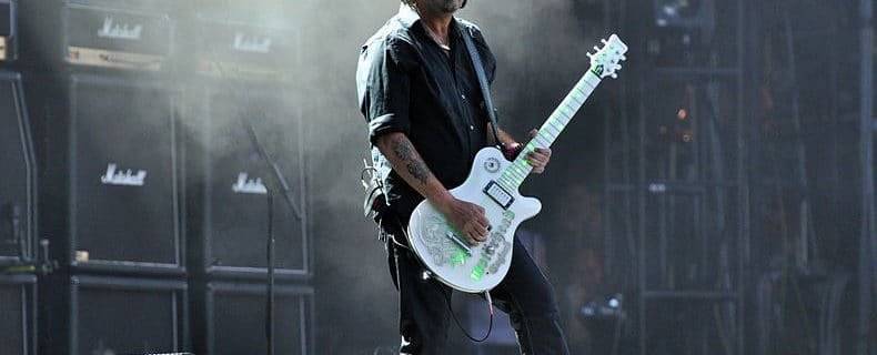 Phil Campbell (Motörhead) - Foto Jonas Rogowski (Wikimedia, CC BY-SA 3.0)