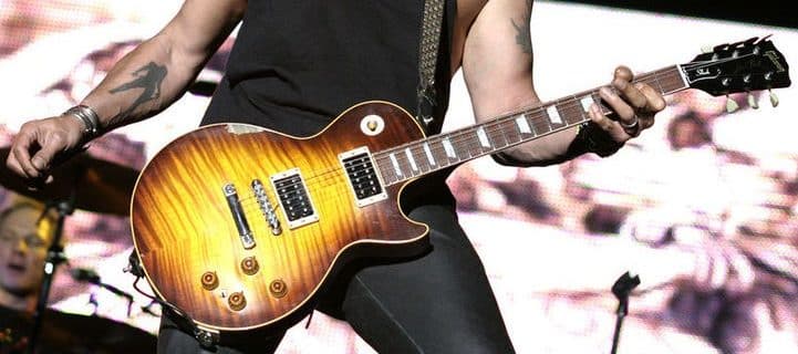 Gibson Les Paul gitaar (Slash) cropped - Foto daigooliva (Wikimedia CC BY-SA 2.0)