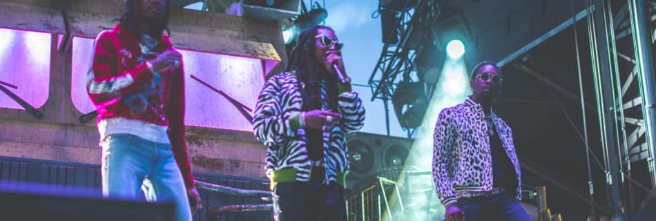 Migos -Bron: Flickr (CC BY-SA 2.0) - Fotocredits: The Come Up Show