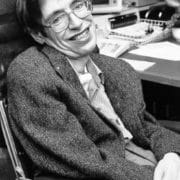 English: NASA StarChild image of Stephen Hawking. Author: NASA (Wikimedia Commons, publiek domein)