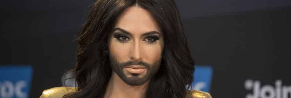 Conchita Wurst - Fotocredits: Albin Olsson - Bron: Wikimedia Commons (CC BY-SA 3.0)