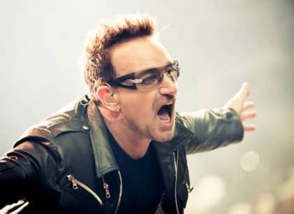 best verdienende artiesten, Bono (U2) - Fotograaf Peter Niell - Wikimedia Commons (CC BY 2.0)