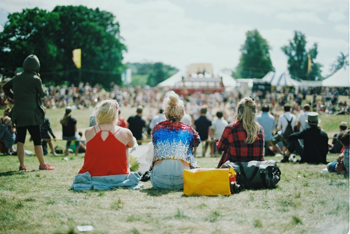 Festival crowd, festival publiek - CC0 Public Domain