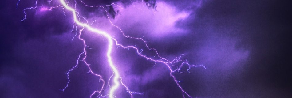 Onweer - donder en bliksem - via Pixabay (CC0)