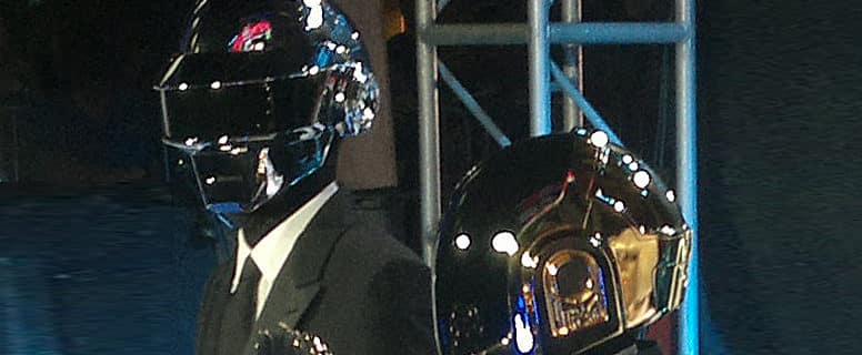 Daft Punk - Credits: James Whatley via Wikimedia Commons [CC BY 2.0]