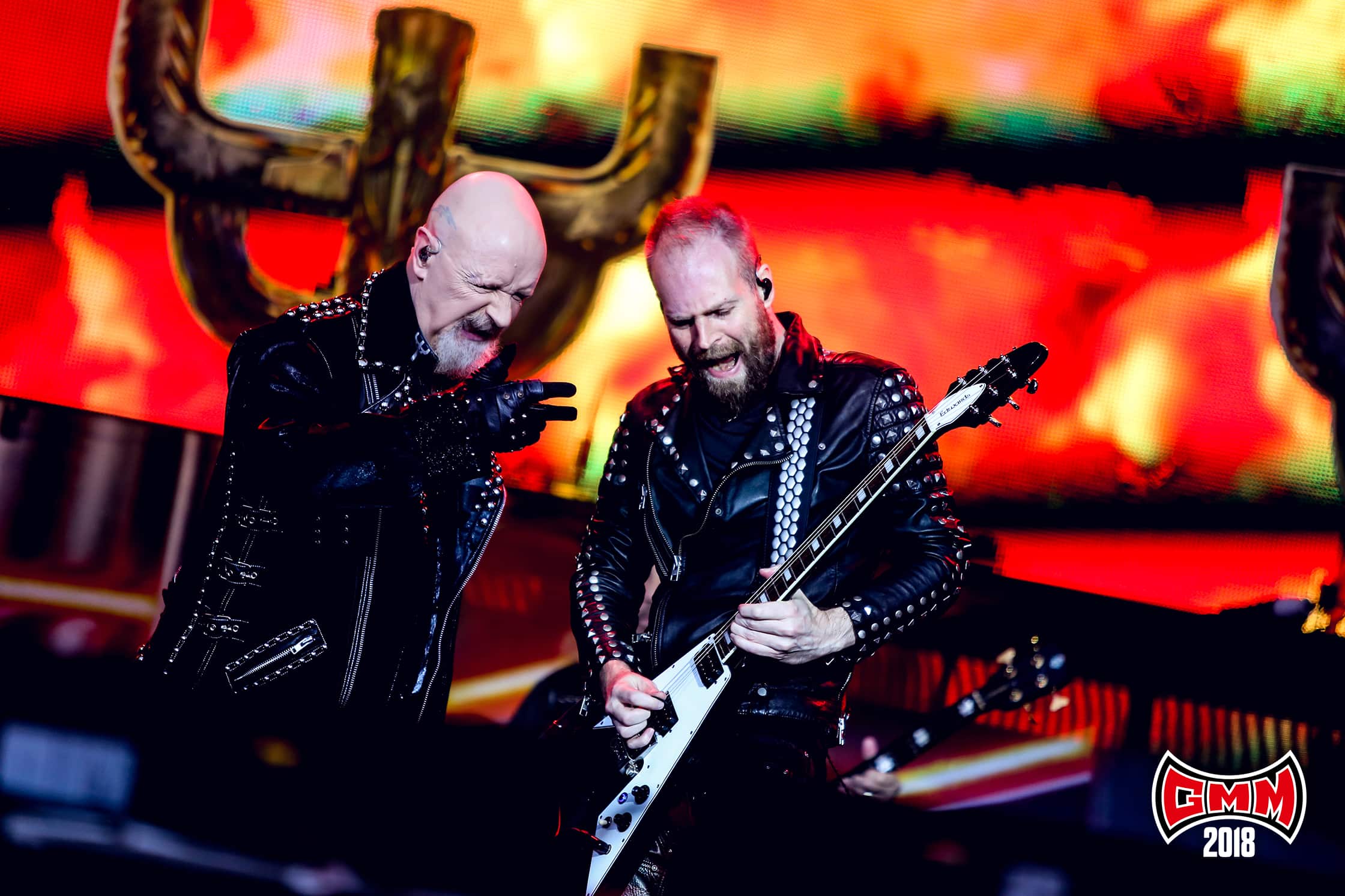 Judas Priest op Graspop - Foto: Tim Tronckoe (Graspop Metal Meeting) - PERSFOTO, NIET GEBRUIKEN VOOR ANDERE ARTIKELEN