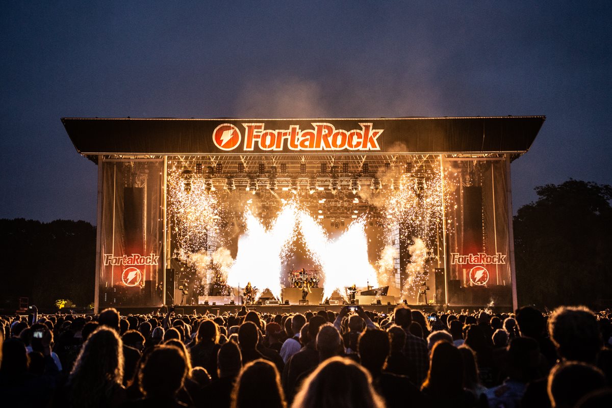 Nightwish op FortaRock 2018 - Fotocredits: Jimmy Israel | Schiet7kleuren (toestemming Janis van Lokven, FortaRock. Zie mail) NIET GEBRUIKEN BUITEN FESTIVAL REPORT FORTAROCK 2018!