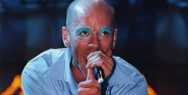 Michael Stipe, R.E.M. - Credits: Charlie Brewer via Wikimedia Commons (CC by SA 2.0)