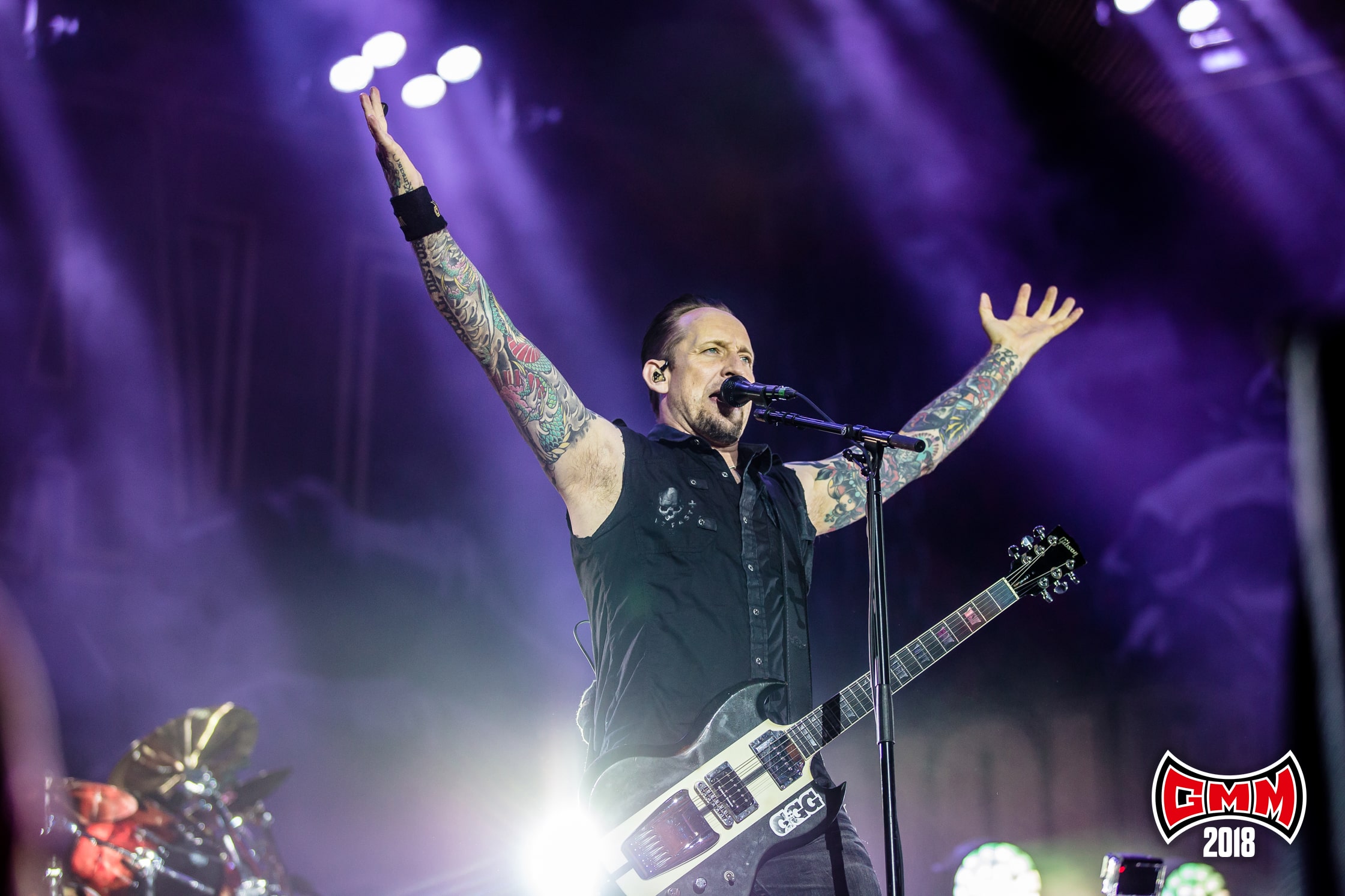 Volbeat op Graspop 2018 - Foto Robin Looy (Graspop Metal Meeting) - PERSFOTO, NIET VOOR ANDERE ARTIKELEN GEBRUIKEN