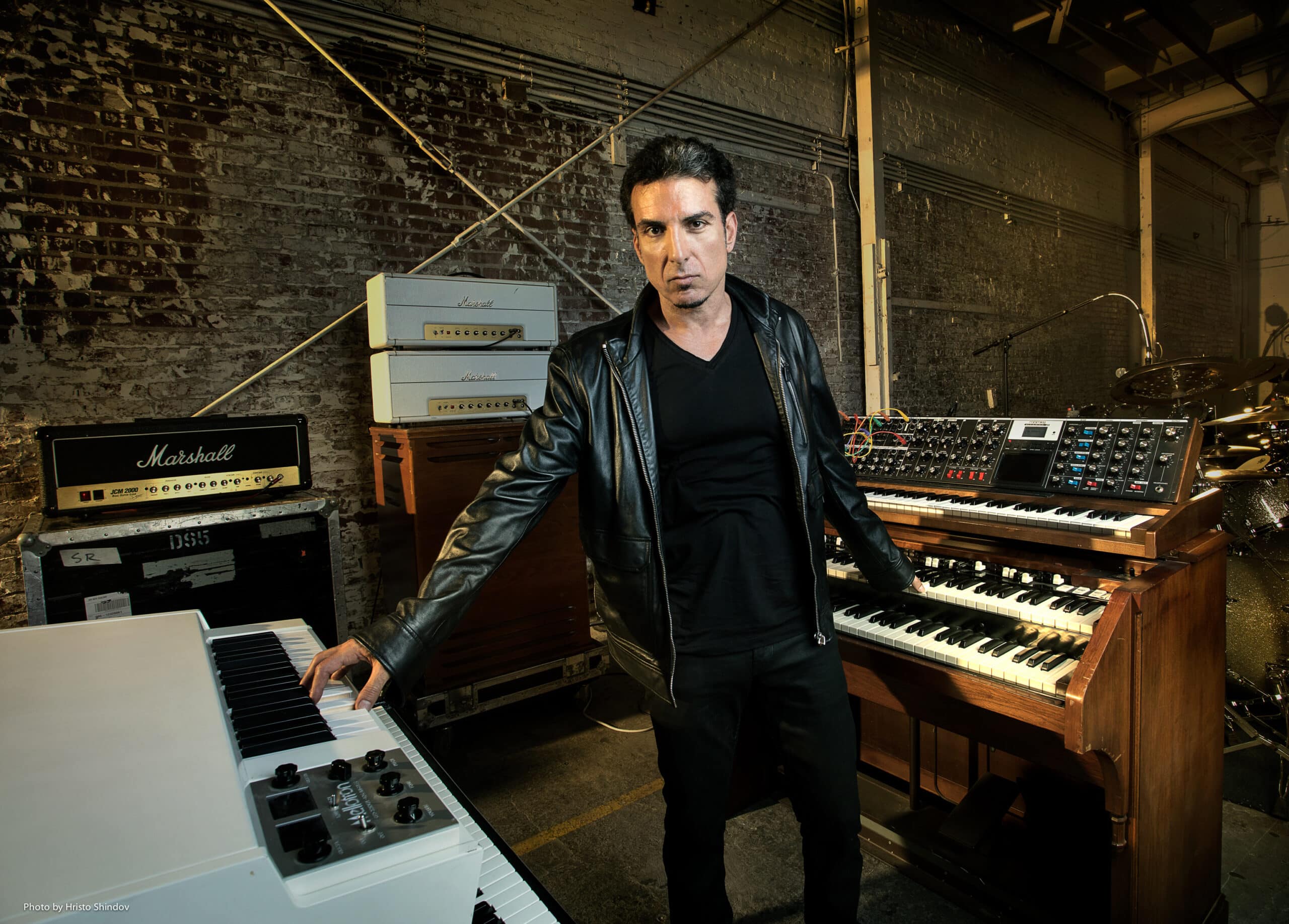 Derek Sherinian (Fotocredits: Hristo Shindov, persfoto InsideOut Music) - Toestemming, zie mail Frank van Liempd