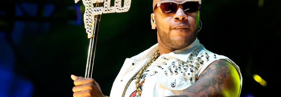 Flo Rida - Credits: Adam Bielawski via Wikimedia Commons (CC BY-SA 3.0)