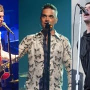 Robbie Williams, Liam Gallagher, Noel Gallagher - Foto's: Drew de F Fawkes (Flickr, CC BY 2.0), Stefan Brending (Wikimedia Commons, CC BY-SA 4.0), Alterna2 (Flickr, CC BY 2.0)