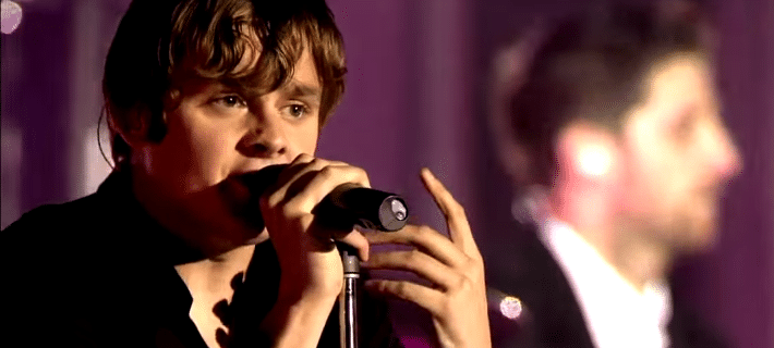 Tom Chaplin (Keane) - Screenshot YouTube 2011