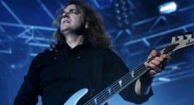 David Ellefson (Megadeth) - Foto Stuart Sevastos (Wikimedia Commons, CC BY 2.0)