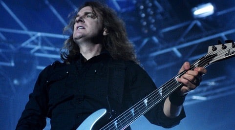 David Ellefson (Megadeth) - Foto Stuart Sevastos (Wikimedia Commons, CC BY 2.0)