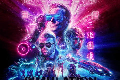 Muse - Simulation Theory (albumcover)