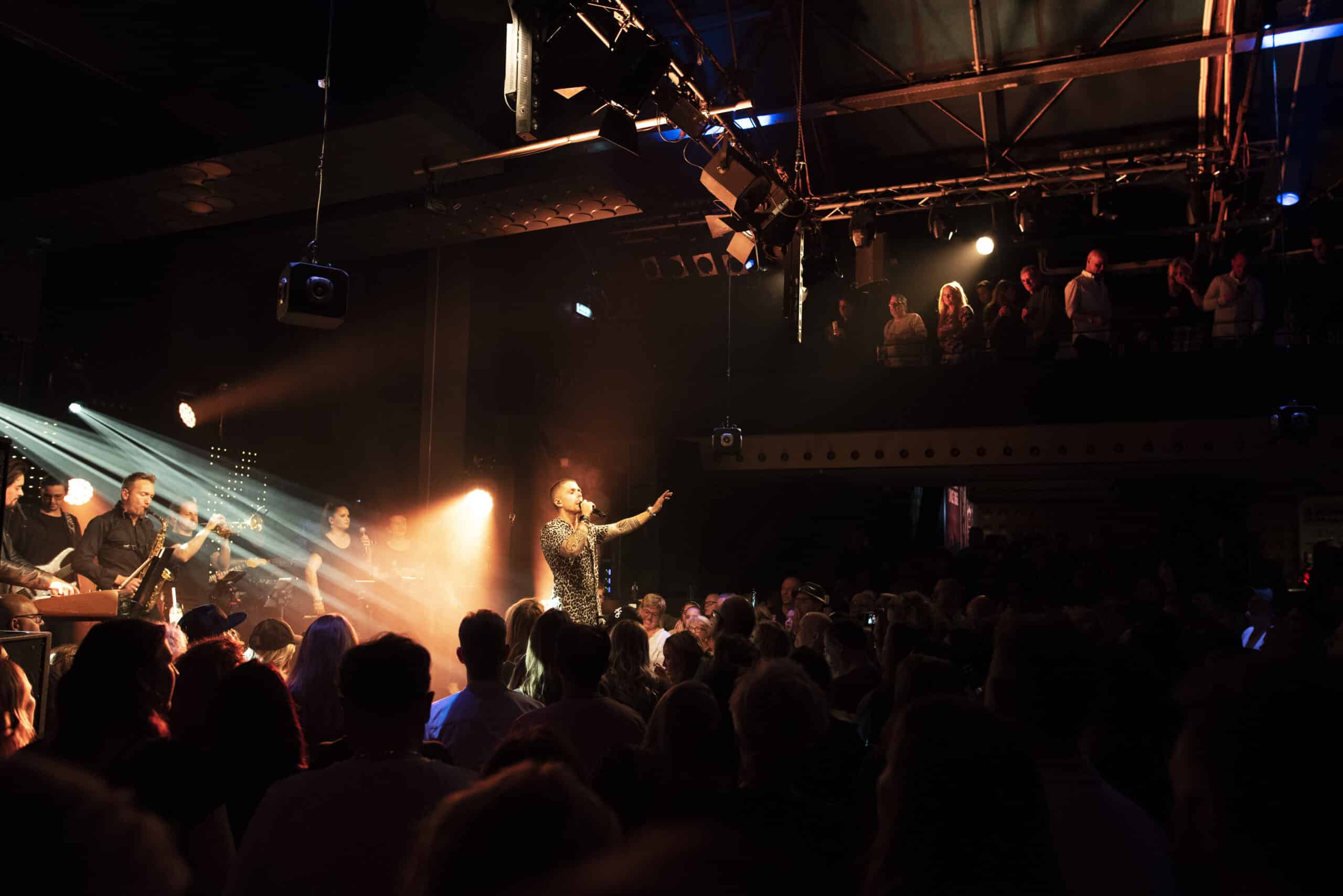 André Hazes tijdens albumpresentatie in Club Panama, Amsterdam - Fotocredits Shali Blok (ArtiestenNieuws) 