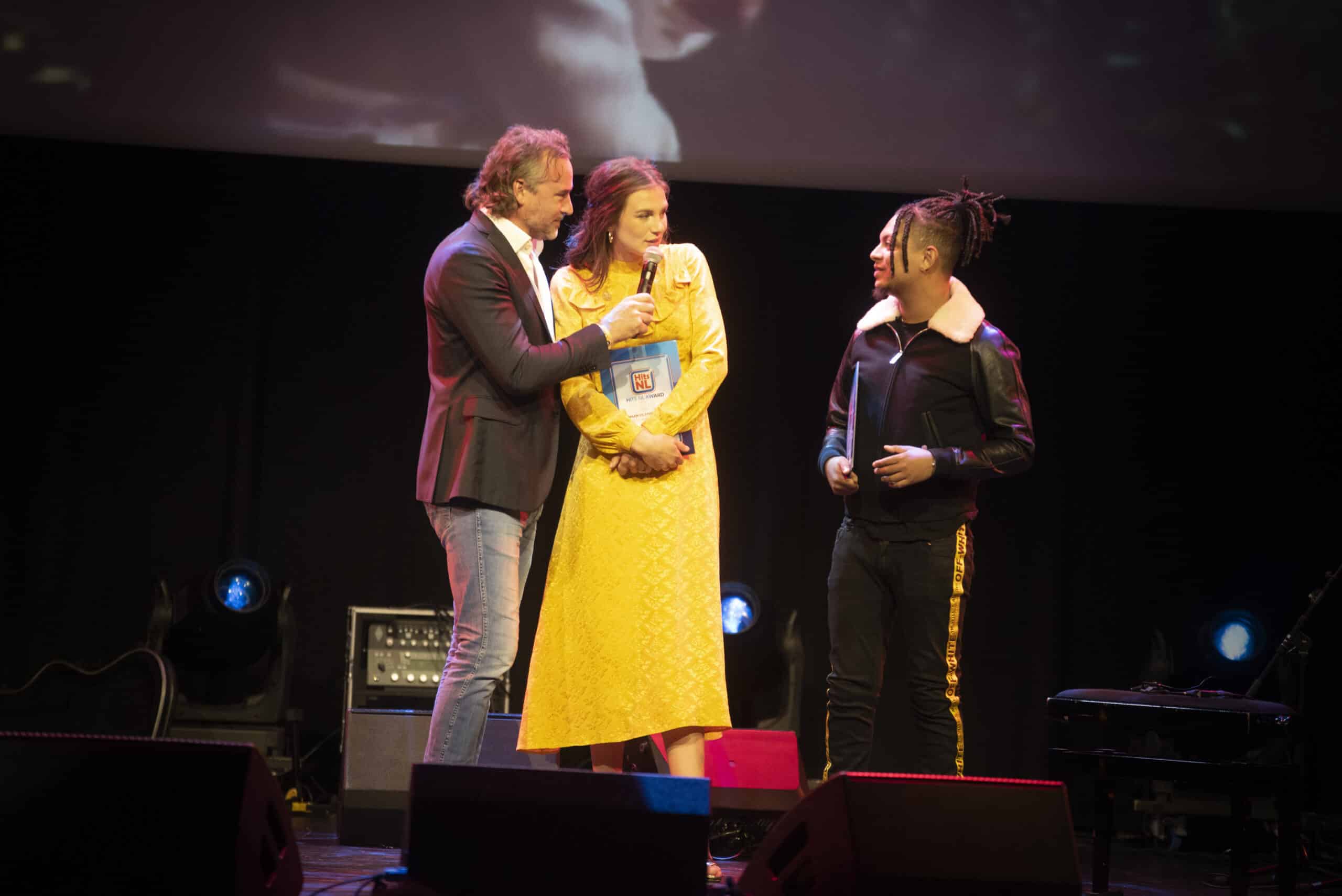 Ronnie Flex en Maan tijdens Buma NL Awards 2018 - Fotocredits: Shali Blok (Artiestennieuws)