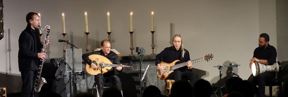 Anouar Brahem Quartet - Foto Hajowi-man (wikimedia, CC BY-SA 4.0)