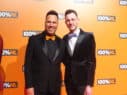 Barry Paf en vriend bij de 100% NL Awards - Fotograaf: Ilse Ouwerkerk (Artiesten Nieuws)