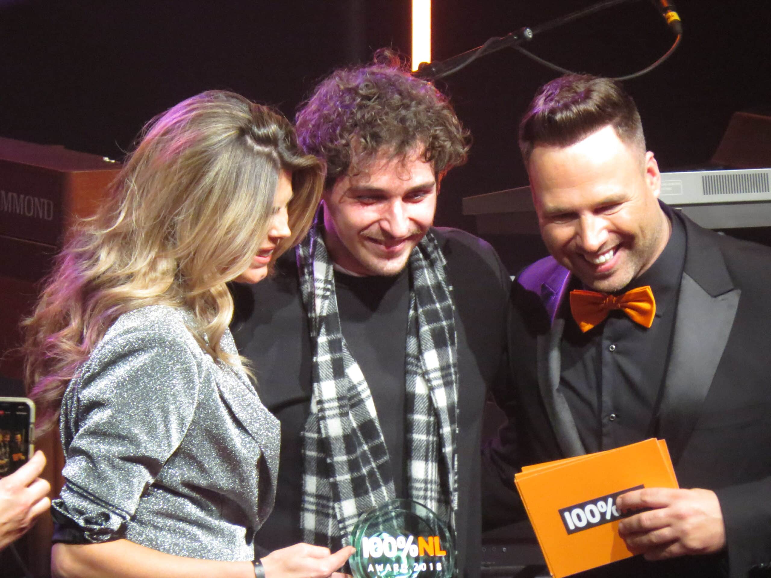 Nielson bij de 100% NL Awards - Fotograaf: Lies Buskens (Artiesten Nieuws)