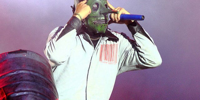 Chris Fehn (Slipknot) - Foto Morten Jensen (Flickr, CC BY-2.0)