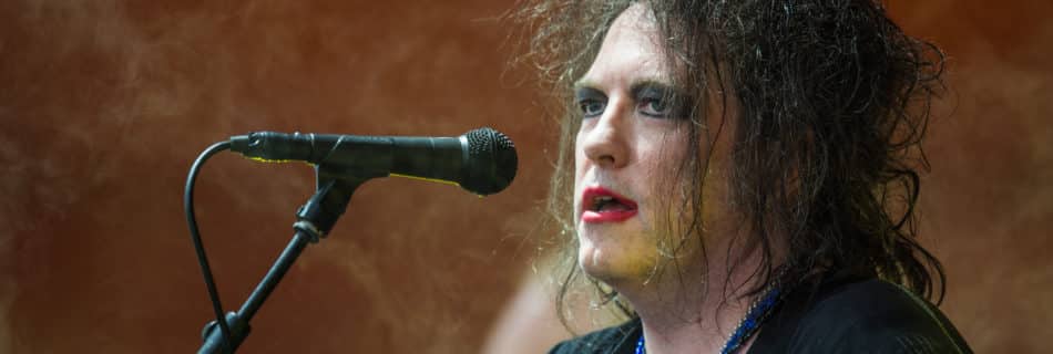 The Cure Ziggo Dome, Robert Smith (The Cure), Attribution: Bill Ebbesen, CC BY-SA 3.0, via Wikimedia Commons